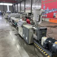 Máquina de tubos de plástico personalizada Línea de produção de tubos de PE de poupança de energia aprovada pela ISO