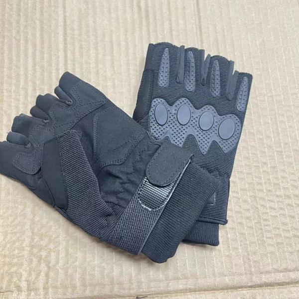 Cold Steel Tactical Gloves For Police Genuine Velvet Cold-Proof Full-Finger Cycling Fingerless Xl