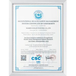 Xiamen Winley Electric Co.,Ltd Сертификации