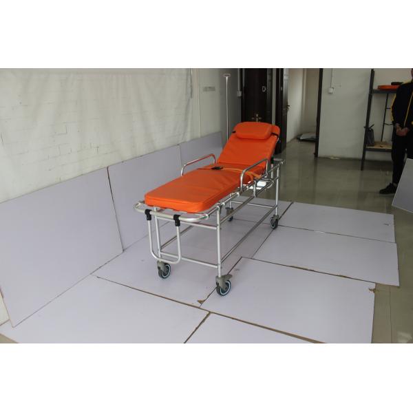 тележка алюминиевого сплава вагонетки переноса носилок больницы 190КМ & 21инч терпеливая не магнитная