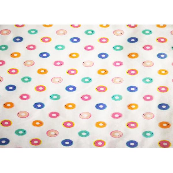 равнина ткани печати фланели постельных принадлежностей мультфильма детей 160gsm