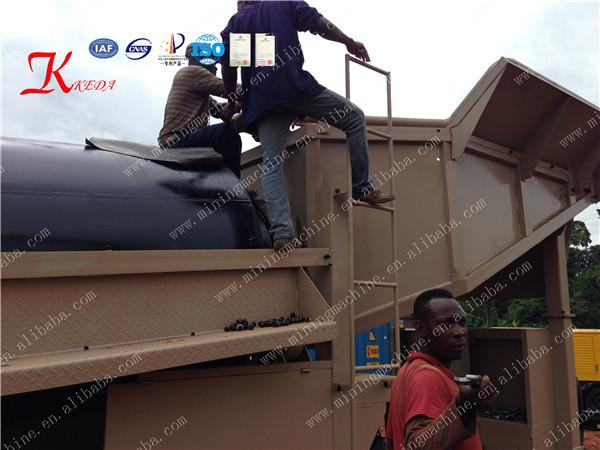 Gravel Gem Gold And Diamond Washing Plant Jig Trommel Screening Plant