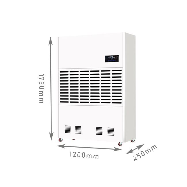 480L/D Ecofriendly Agricultural Air Greenhouse Industrial Dehumidifier With High Volume