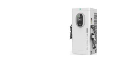 120kw Floor Mounted Dc Fast Ev Charger 2 Gun CCS2 Ev Charging Station Ocpp1.6j