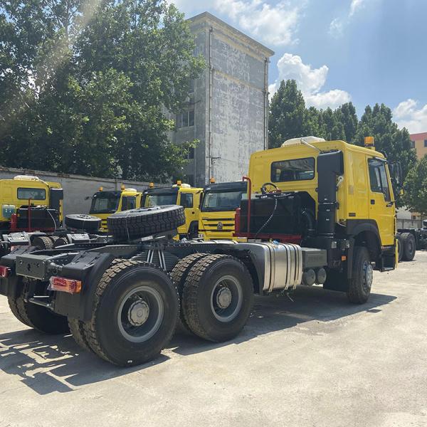 Second-Hand Semi-Trailer Tractor Head Rear Eight-Wheel Mining Transport Head 371 Horsepower Freight Truck Head
