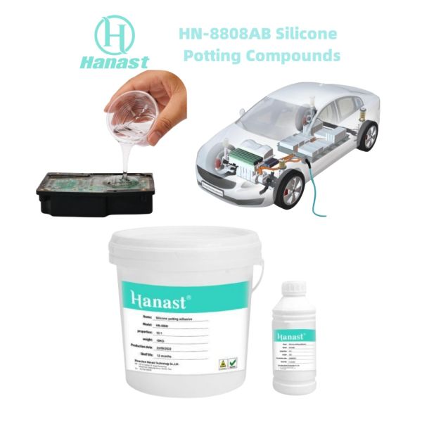 10:1 Two-Component Silicone Potting Compound For For EV Battery Packs ECU Modules High-Performance Electrical Insulation And Protection