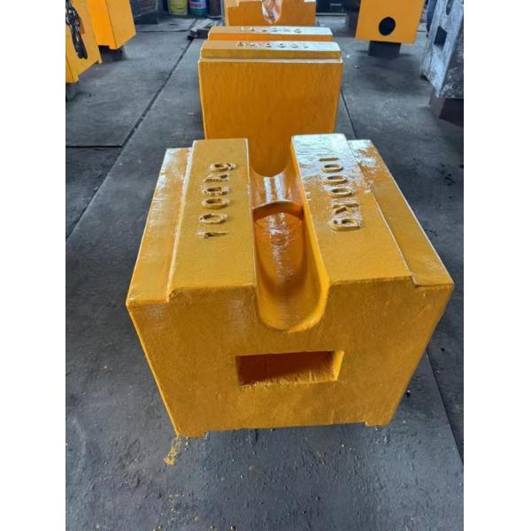 1000kg Test Weight Cast Iron Counterweights Test Masses For Crane