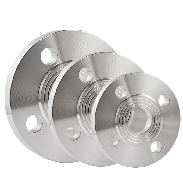 Flange lisa da placa SS304 de aço inoxidável para o sistema de encanamento de aço inoxidável