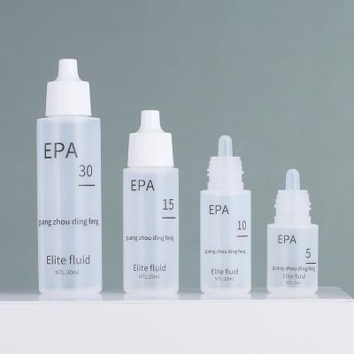 PE dropper bottle for cosmetics 5-30ml screw cap/twist-type child-proof cap leak-proof and drop-resistant