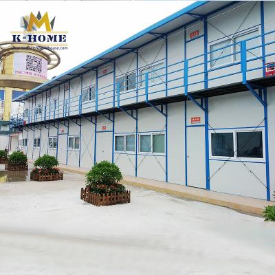 Desempenho alto da segurança do telhado modular da inclinação do dobro da casa da casa pré-fabricada do painel de sanduíche