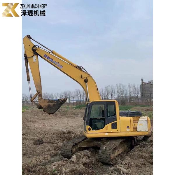 Excavadora Komatsu 200 Usada PC200-6 Excavadora de segunda mão Peso operacional 20,15 toneladas