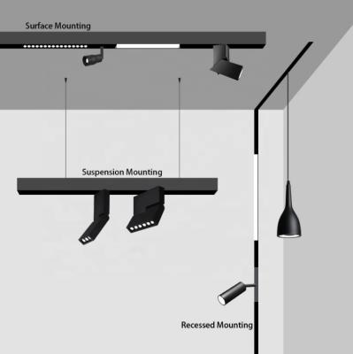 Trilho linear ajustável da luz da trilha do diodo emissor de luz magnético para o ODM do OEM do quarto da cozinha