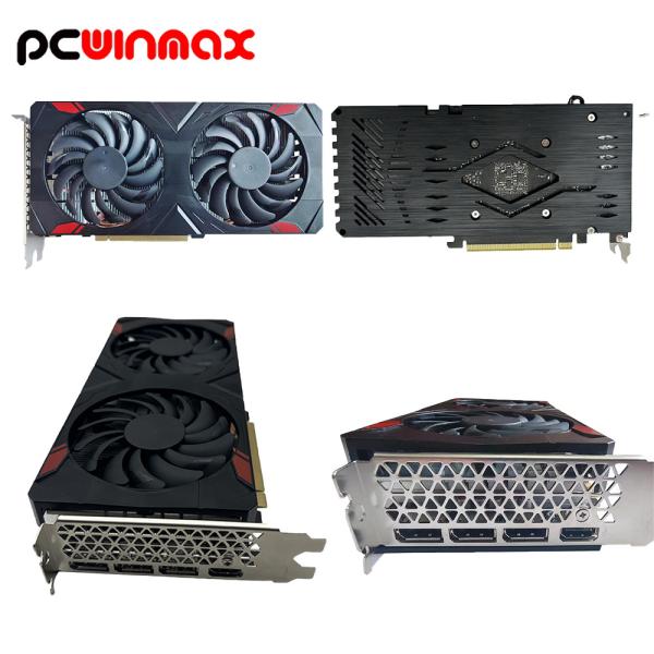 Видеокарта вентиляторов GeForce RTX 3050 8GB GDDR6 128-Bit HD/DP PCIe 4 игры PCWINMAX двойная для игры ПК