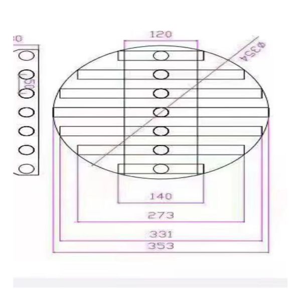Custom Permanent Strong Magnet Grid 12000 Gauss Neodymium Bar Rod Separator Stainless Filter High Magnetic Hopper Grate Magnet for lithium battery manufacturers, factories, and manufacturing industrie