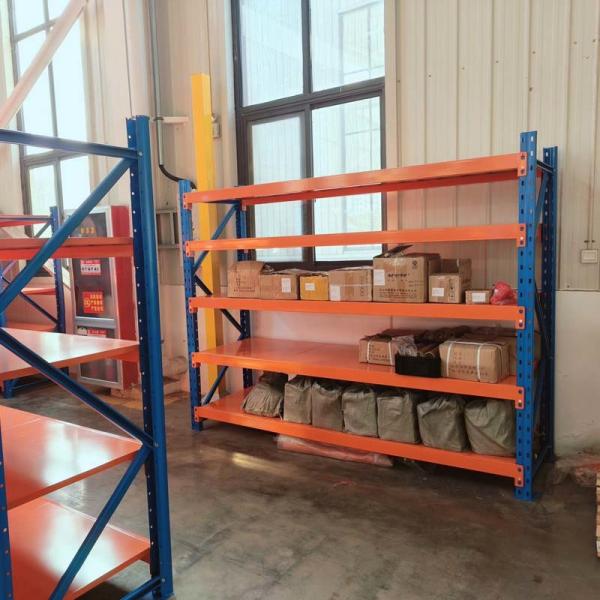 Custom Height 5 Shelf Metal Storage Rack For Warehouse Organization