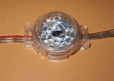 IP68 lâmpada esperta do pixel do diodo emissor de luz Rgb da C.C. 24V 40mm com tampa de cristal transparente