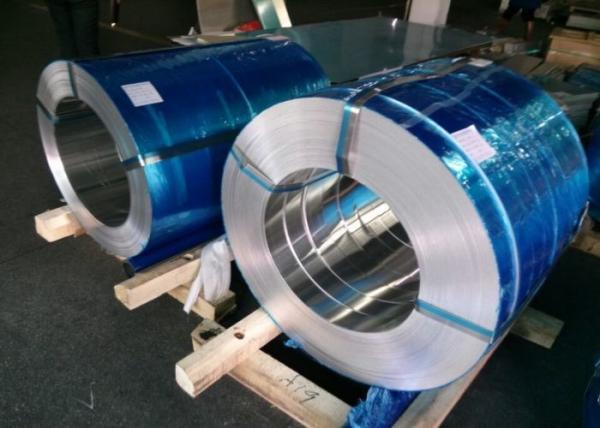 PVDF Color Coated Aluminium Alloy Strip , 7050 Food Carts Anodised Aluminium Strip