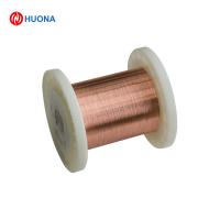 0.05*1mm cuivre nickel fil plat CuNi1 résistant à la chaleur pour câble de chauffage électrique