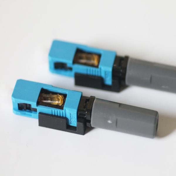 IL 0.25dB SC APC Singlemode Field Assembly Optical Fast Connector