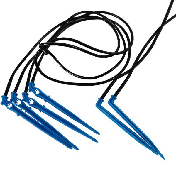 Прочная 4L / 8L 2 Pegs сельскохозяйственная оросительная система с черным PVC ка