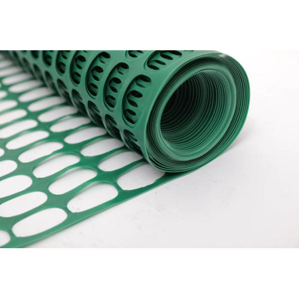 Proteção Rede de vedação de plástico Aviso de cor Rede de plástico 100% PE