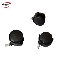 O rodízio de nylon da cadeira do escritório do universal 40mm da mobília roda resistente