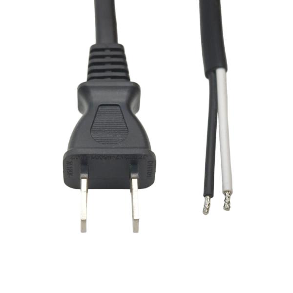 Japan Power Supply Cord PSE Power Extension Cable 125V Plug Cable 2 Pin Power Cord for Rice Cooker/Household Appliances