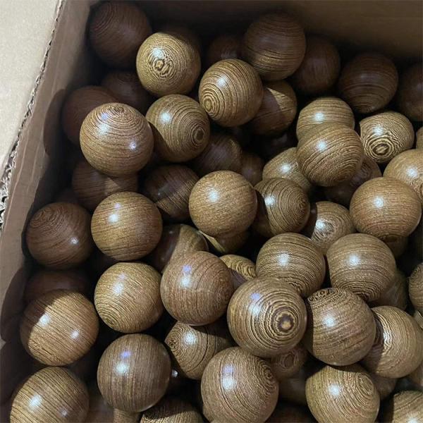 Wooden Massage Balls for Chinese Medicine Apparatus Relaxation and Hand Grip Exercise