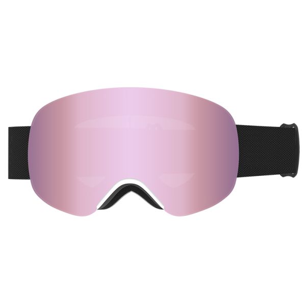 High Definition Wide-Angle Anti-Fog Ski Goggles, Anti-Glare Outdoor Protective Snow Goggles for All Scenarios, Fits Strong & Weak Light Conditions