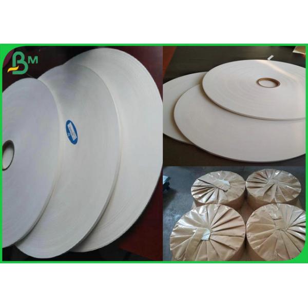 Bom rolo branco 14mm 13.5mm do papel de embalagem de Repellency 120Gr da água para palhas descartáveis