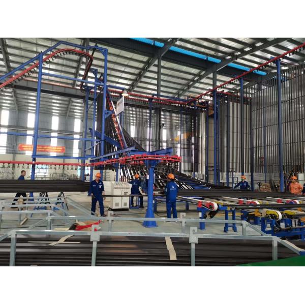 Компактная линия покрытия газовый нагрев порошка цвета покрывая