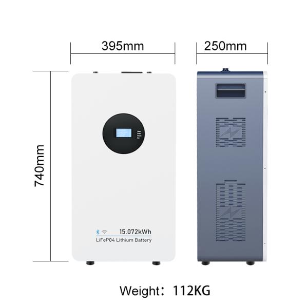 Compact Floor Standing Home All in One Battery Pack Energy Storage 48V System 15kwh 314Ah