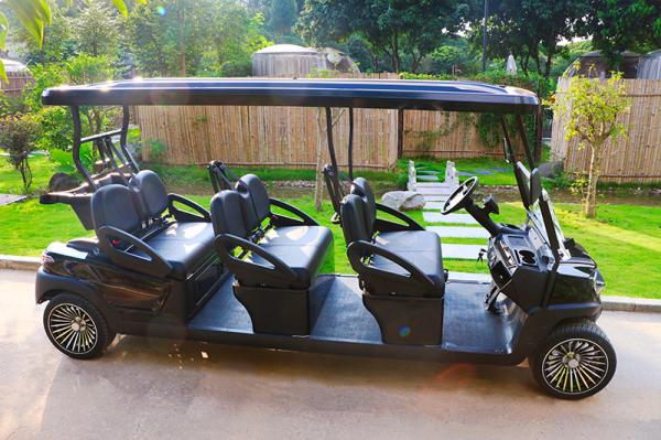 Tourist Sightseeing Electric Golf Buggy 6 Seats