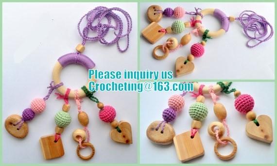 Baby Teether Toy, Eco-friendly toy, Teething necklace,Teething toy, Breastfeeding Necklace for Mom