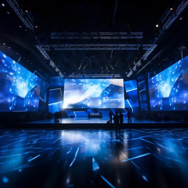 Сцена LED видео дисплейная панель аренды Стенная установка 3840 Гц скорость обновления