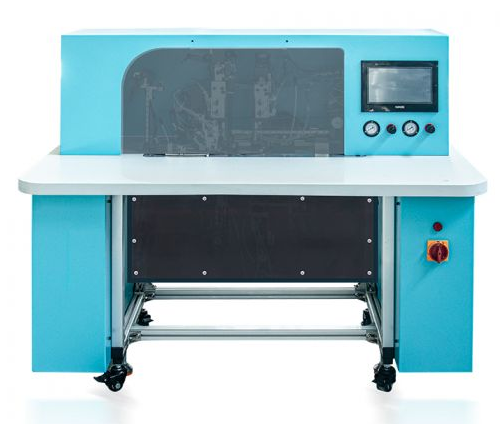 HX18B Semi Auto Notebook Elastic Band Fixing Machine Easy Operation One Operator