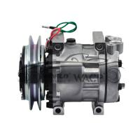 RC.600.157 Car Air Conditioning Compressor For SD7H13 U7360 máquina Komatsu WA470 Retro Escavadeira New Holland LB-90 WXTK019
