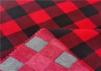 tela 100% macia super de tricô do fiapo do falso do poliéster da cópia 150gsm para pijamas