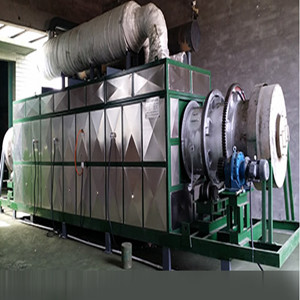 2M Drum Industrial Laboratory Rotary Kiln with 150-1000℃ Design Temperature and 1-10 rpm Roller Speed for Dust Reduction