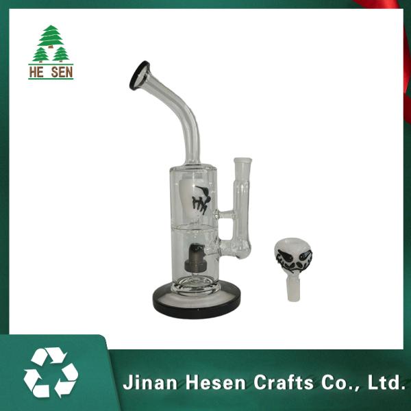Hesen 10.5 inch 460g Borosilicate Glass Water Bongs