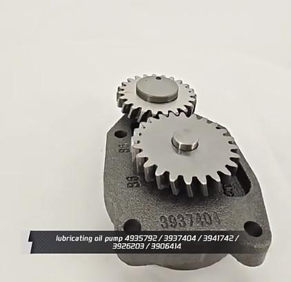 Cummins 6BT Diesel Engine Oil Pump Aluminum L Alloy Steel
