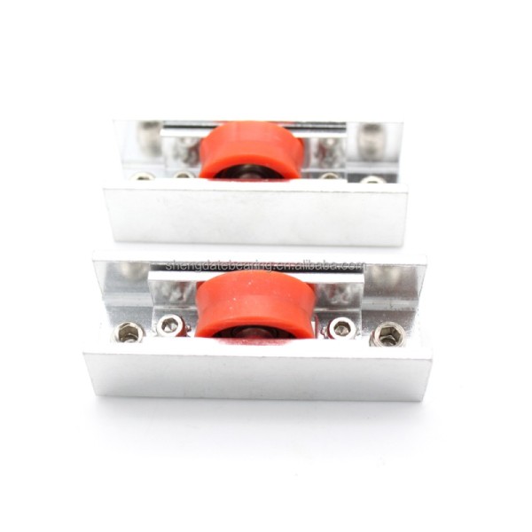Modern Design Aluminium Sliding Window and Gate Pulley with Plastic Roller Wheel