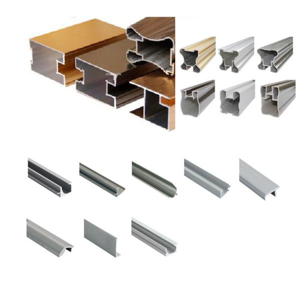 T4-T6 Temper OEM Aluminum Alloy Profile Customized Size / Length