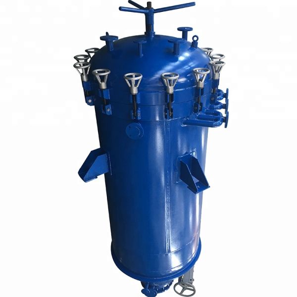 Industrial 380V Vertical Leaf Filter Coconut Oil Filter Machine Liquid Filtration