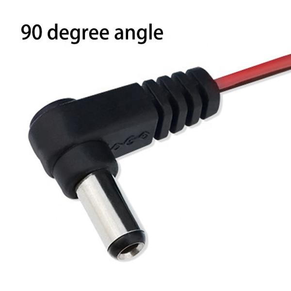 Custom OEM DC Barrel Jack to JST XH 2 Pin 2.54 Pitch Power Cable