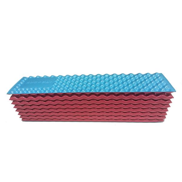 Stock résistant à l'humidité extérieur pliable IXPE tapis en mousse type accordéon avec sangle élastique matelas compact