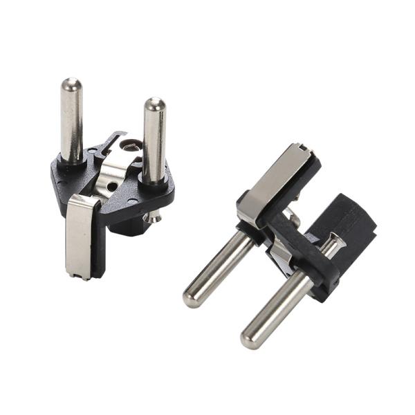 вставка Schuko штепсельной вилки VDE ЕС Pin 16A 4.8mm неубедительная