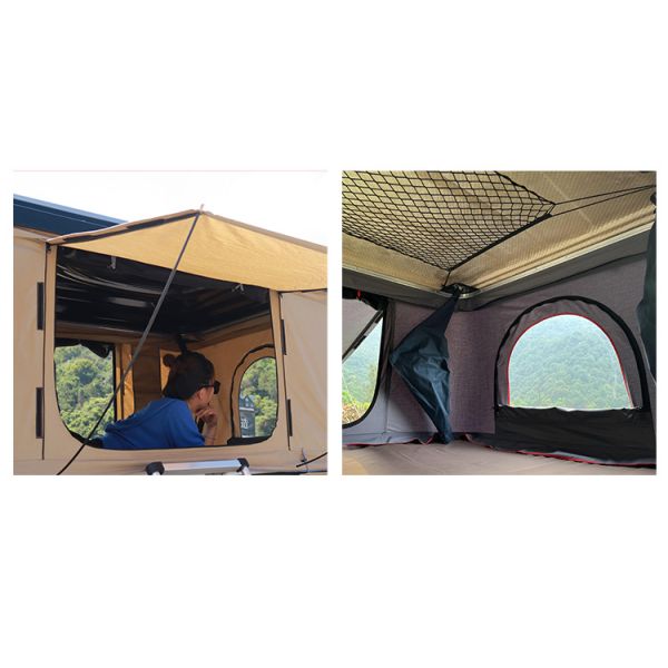 SPAKYCE High Quality 4x4 Wrangler Hard Shell Roof Tent Truck Rooftop Tent Rooftop Tents Hard Shell for Sale