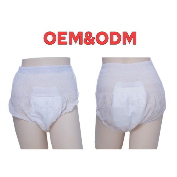 Totally Chlorine Free Biodegradable Adult Incontinence Diaper Eco Friendly Natural Material Chemical Free Disposable