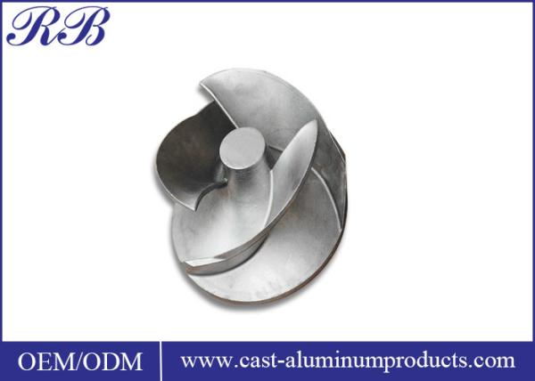 Cast Stainless Steel Impeller Investment Casting For Water Pump ISO Certification